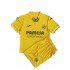 Camisola Villarreal CF Criança Equipamento Primeiro 2021-2022 Manga Curta